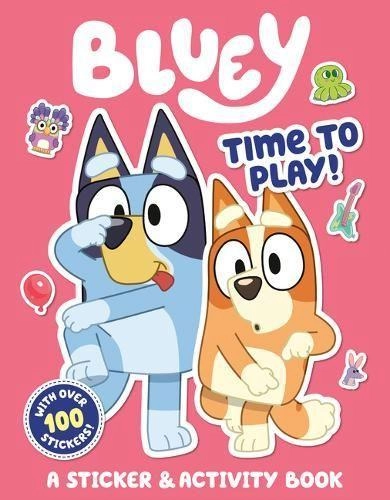 Penguin Putnam Inc Bluey Activity Sticker Book 100 pcs