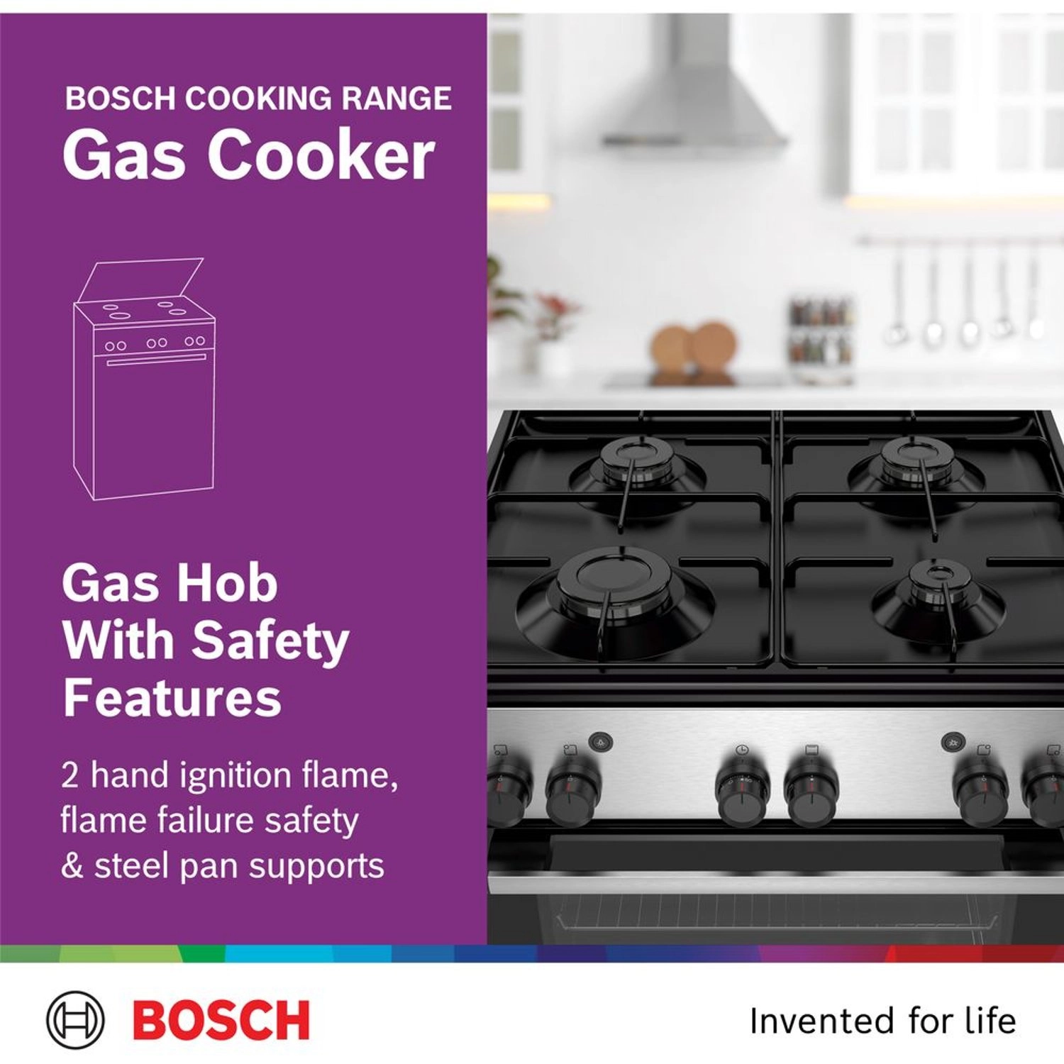 HGA120B51M GAS Cooker