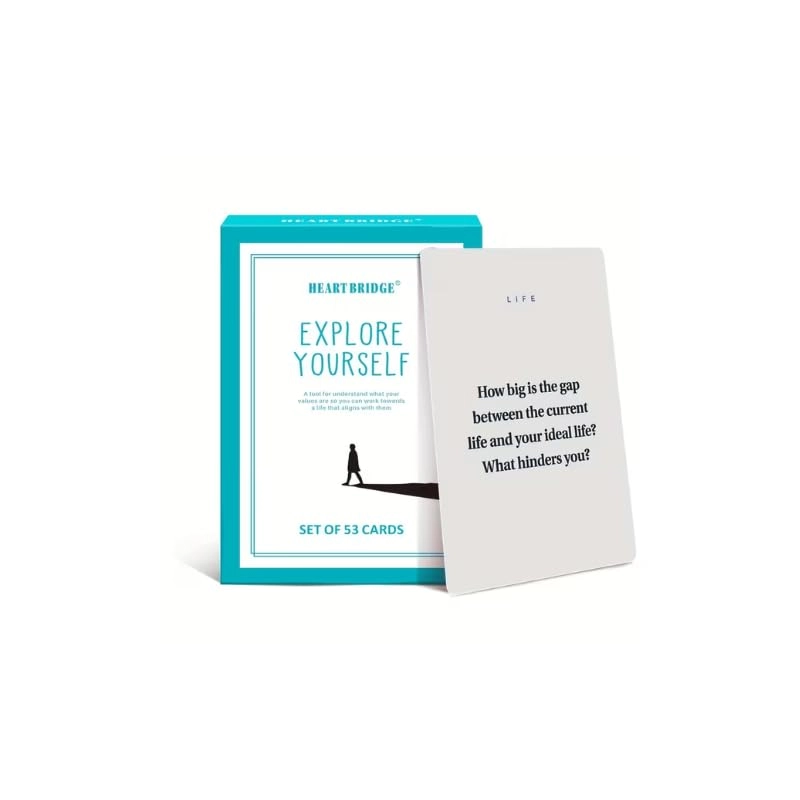 Explore Yourself - 53-Question Deck Guided Journal