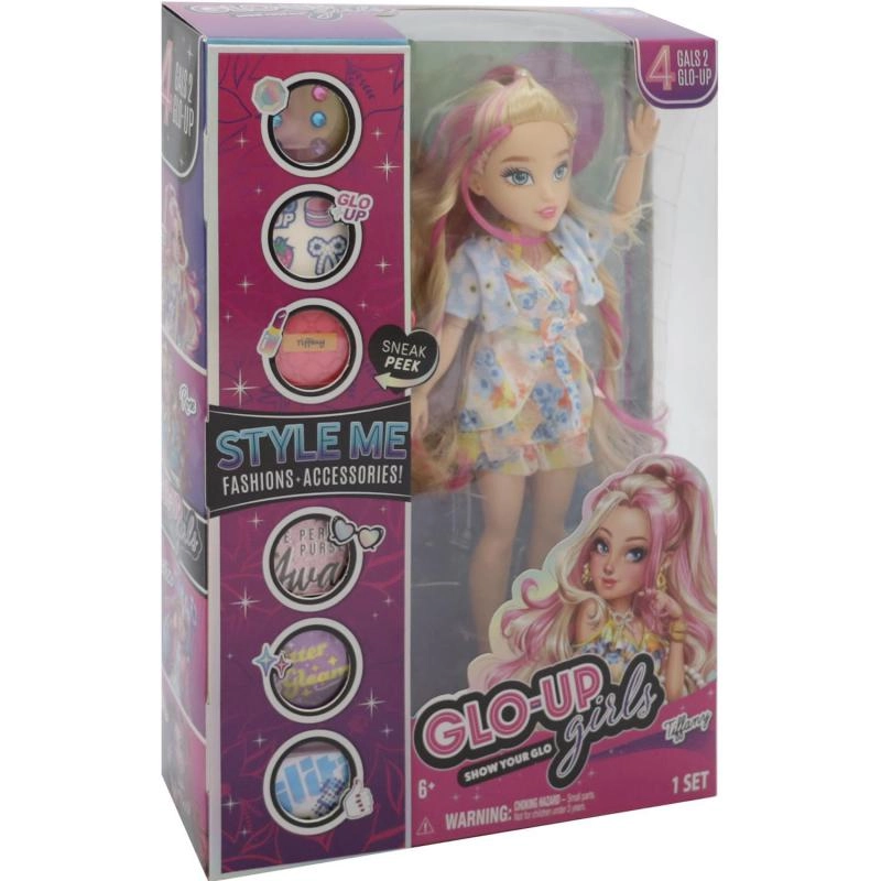 GLO-UP girls Tiffany W2 Doll - Plastic Assorted Color Ages 4+