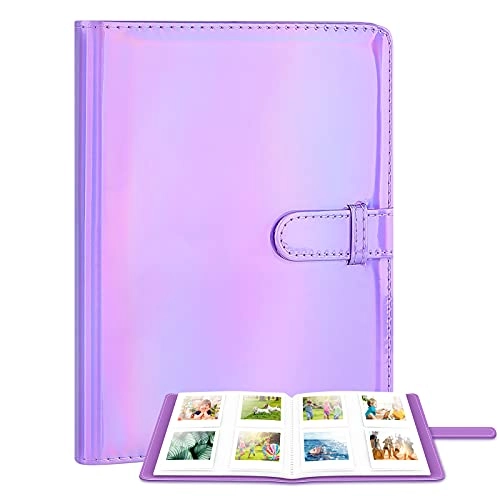 3.5x2.3" 256 Pockets PU Leather Photo Album