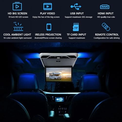 IPS Car Roof Monitor - 19"