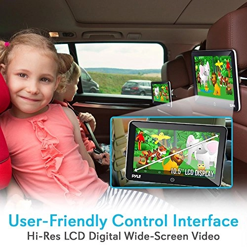 Android Touchscreen Headrest Car Monitor - 10.5 Inch