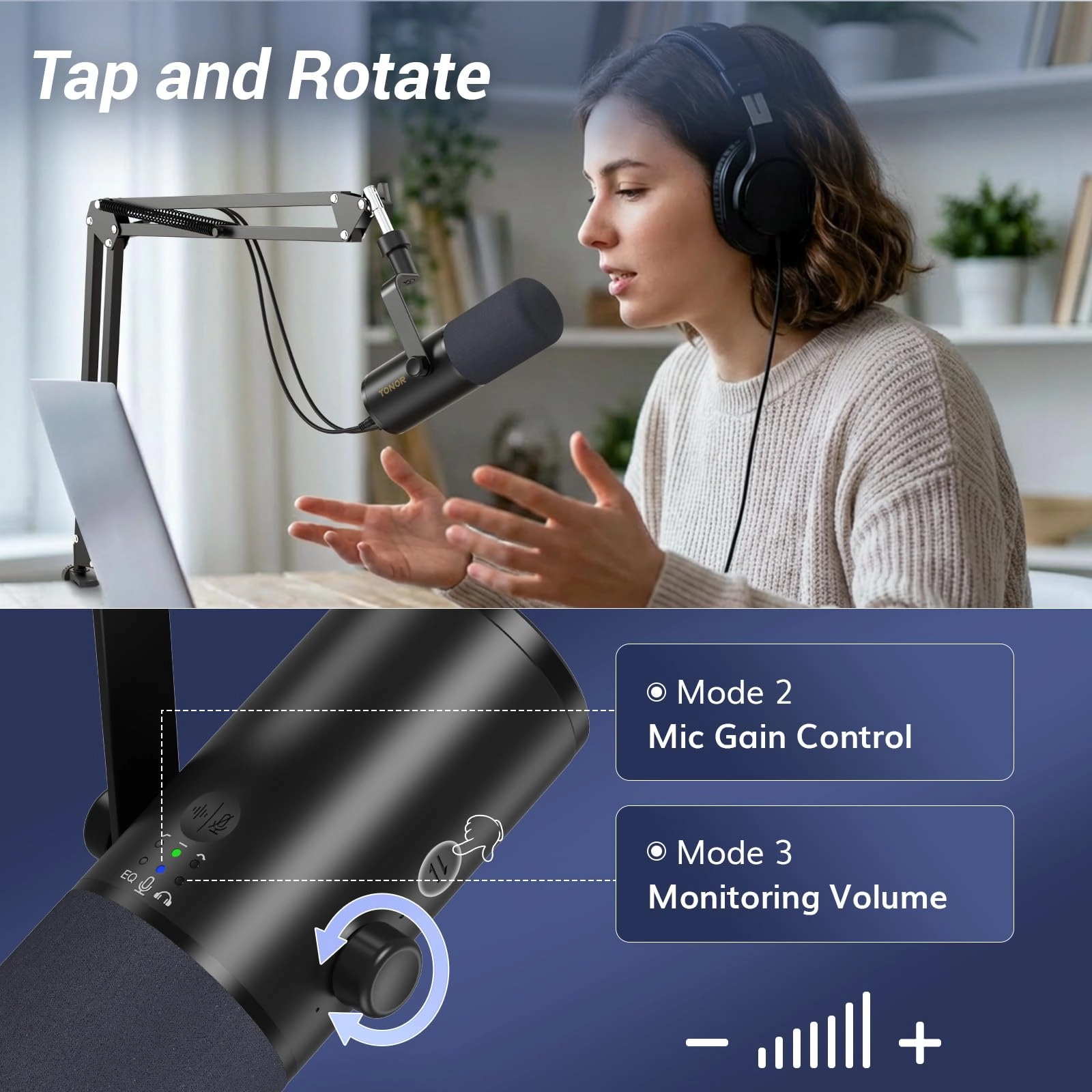 TD510 USB+XLR Microphone