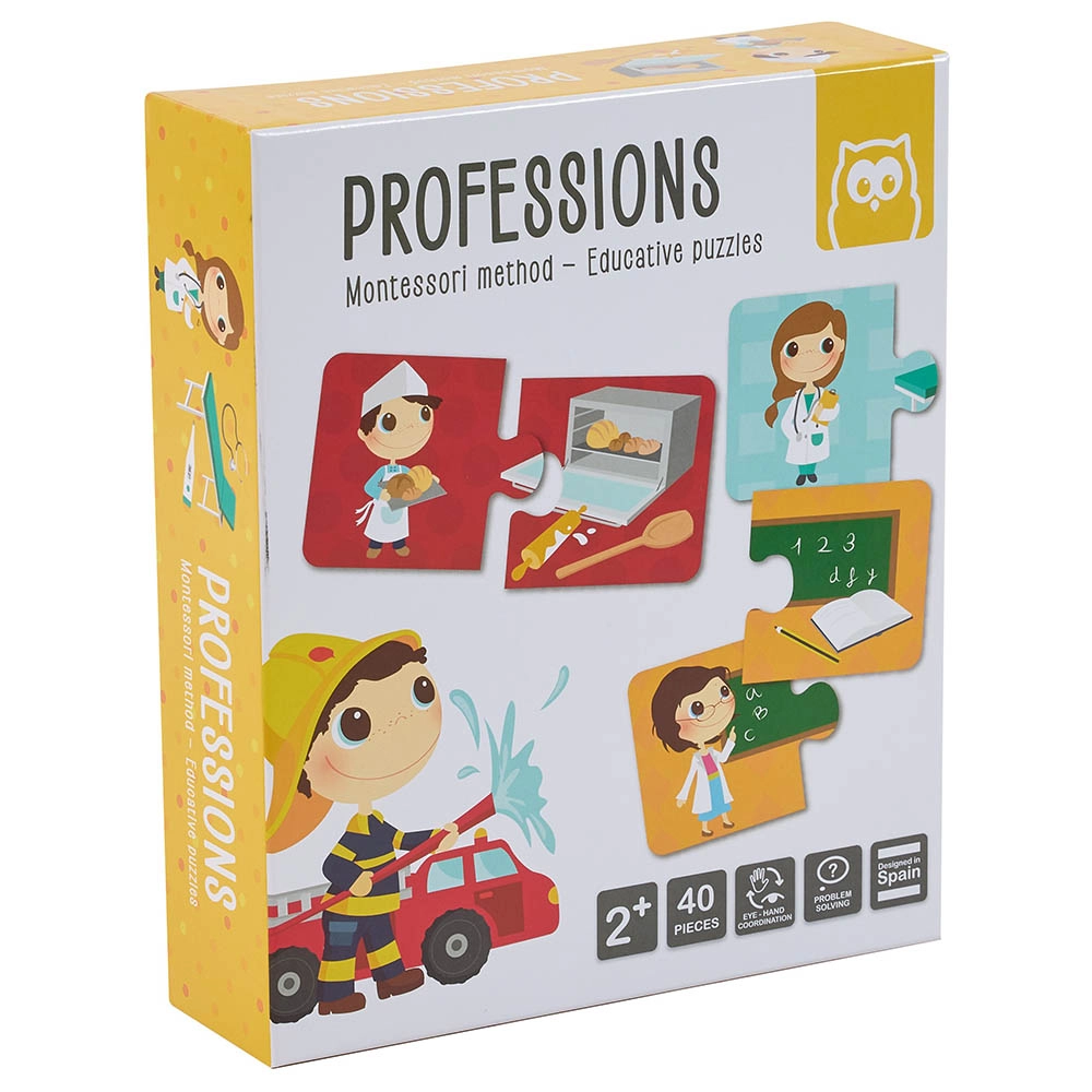 Professions Puzzle - 2+ 40 pieces