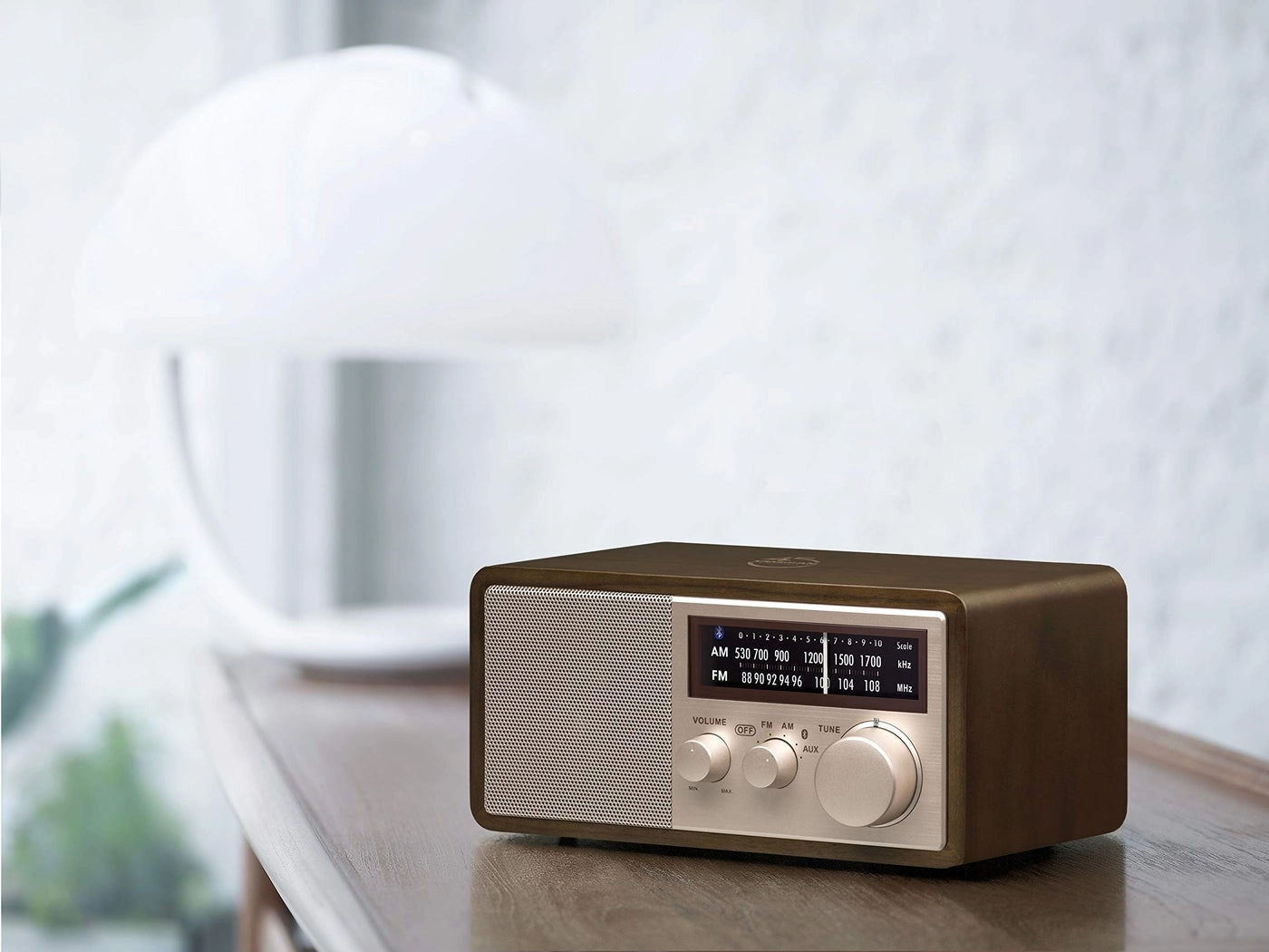 WR-16 - AM/FM Bluetooth Wooden Cabinet