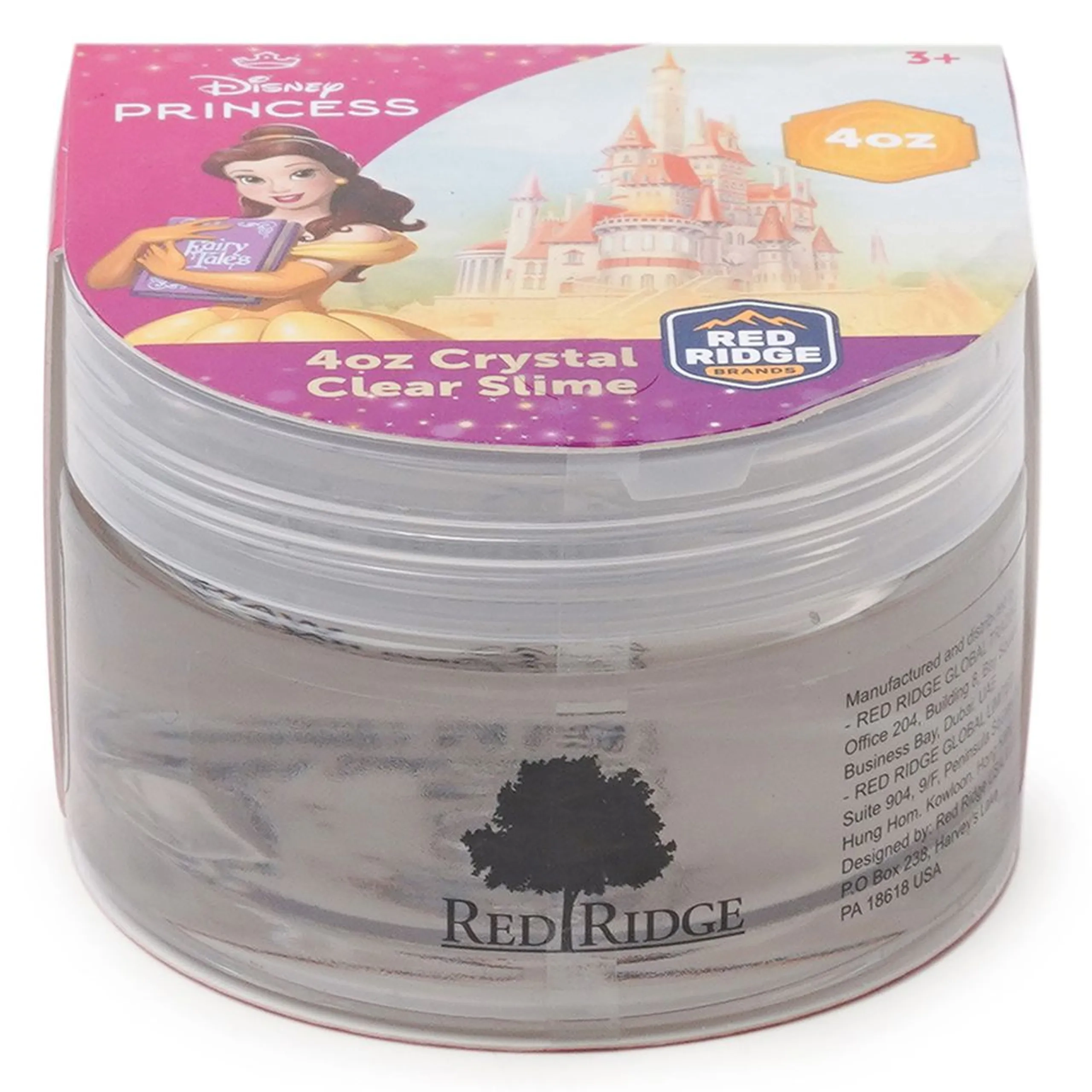Disney Princess Crystal Clear Slime - 3+ years