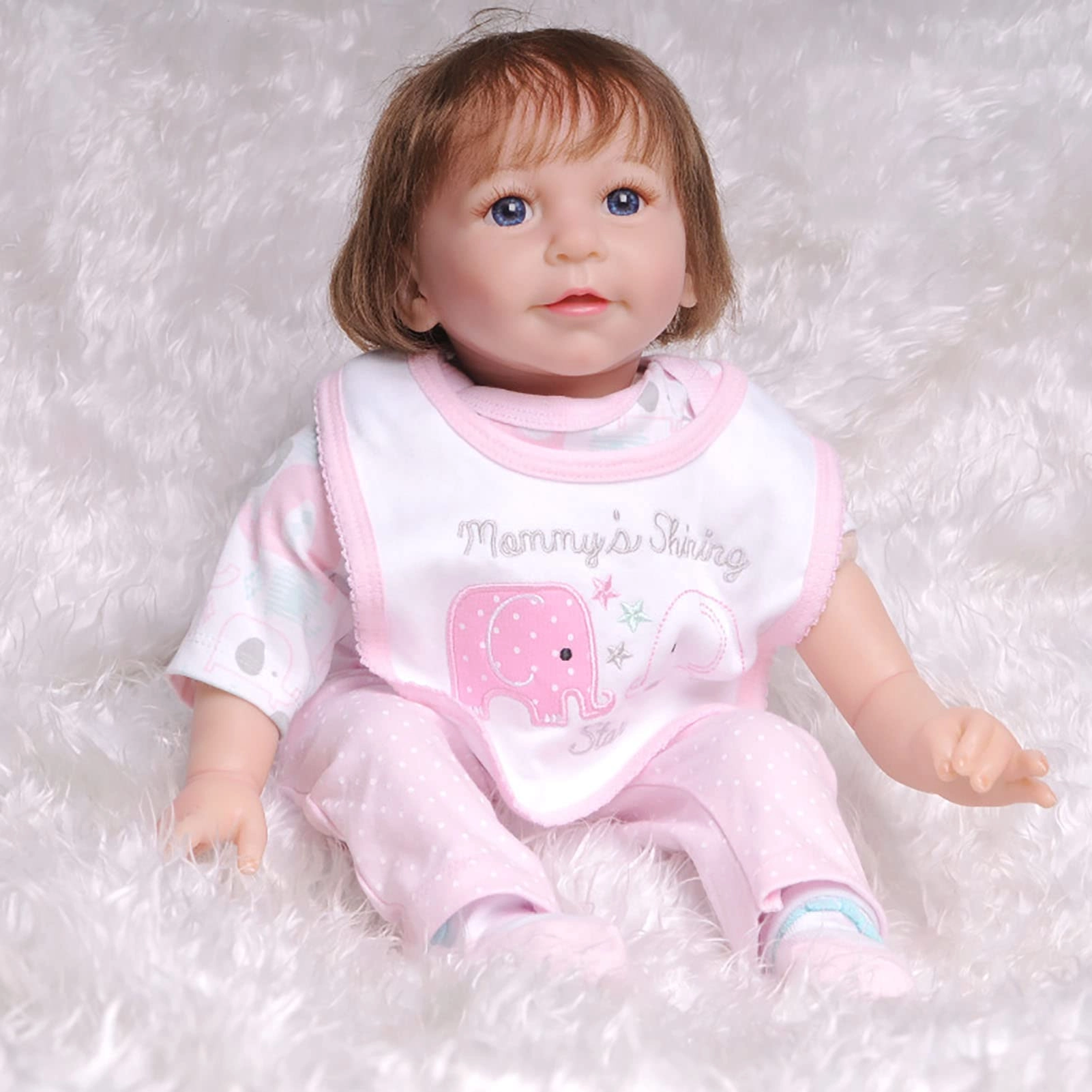 Reborn Baby Doll - 22 Inch Silicone Baby Girl Ages 3+