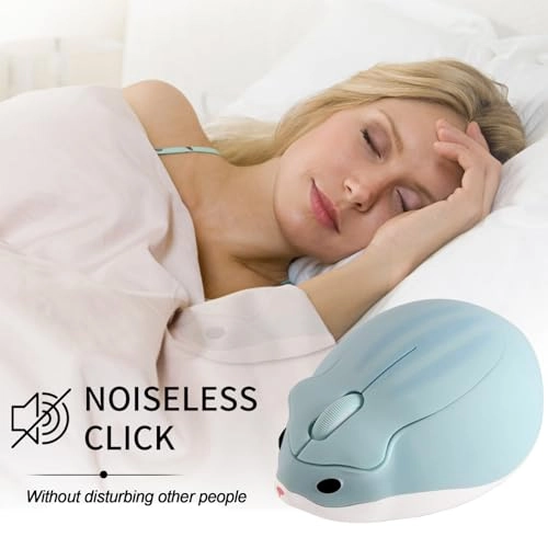 Kawaii Hamster Silent Optical Mouse - USB