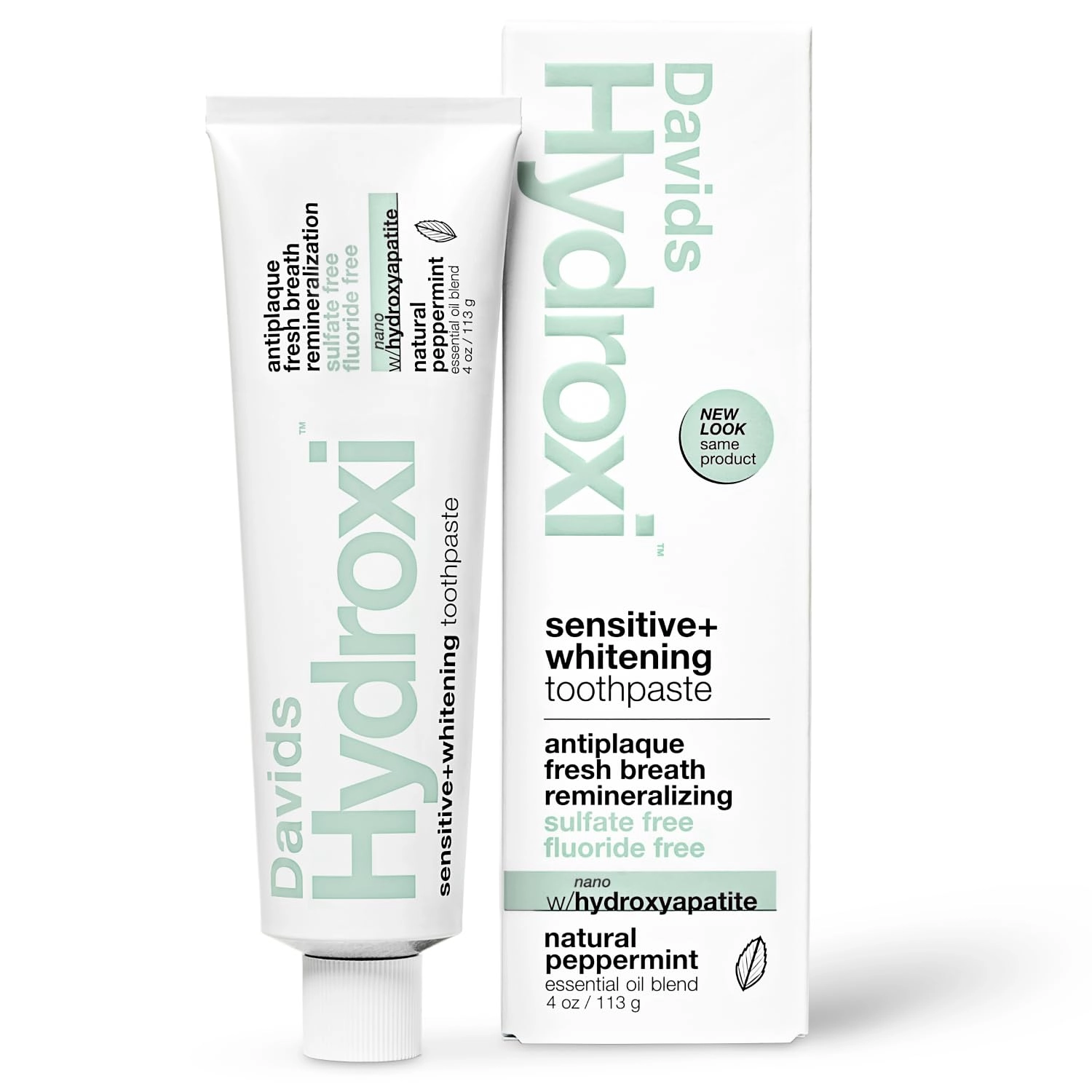 Davids Hydroxi Natural Peppermint Toothpaste Adult 118.29 ml