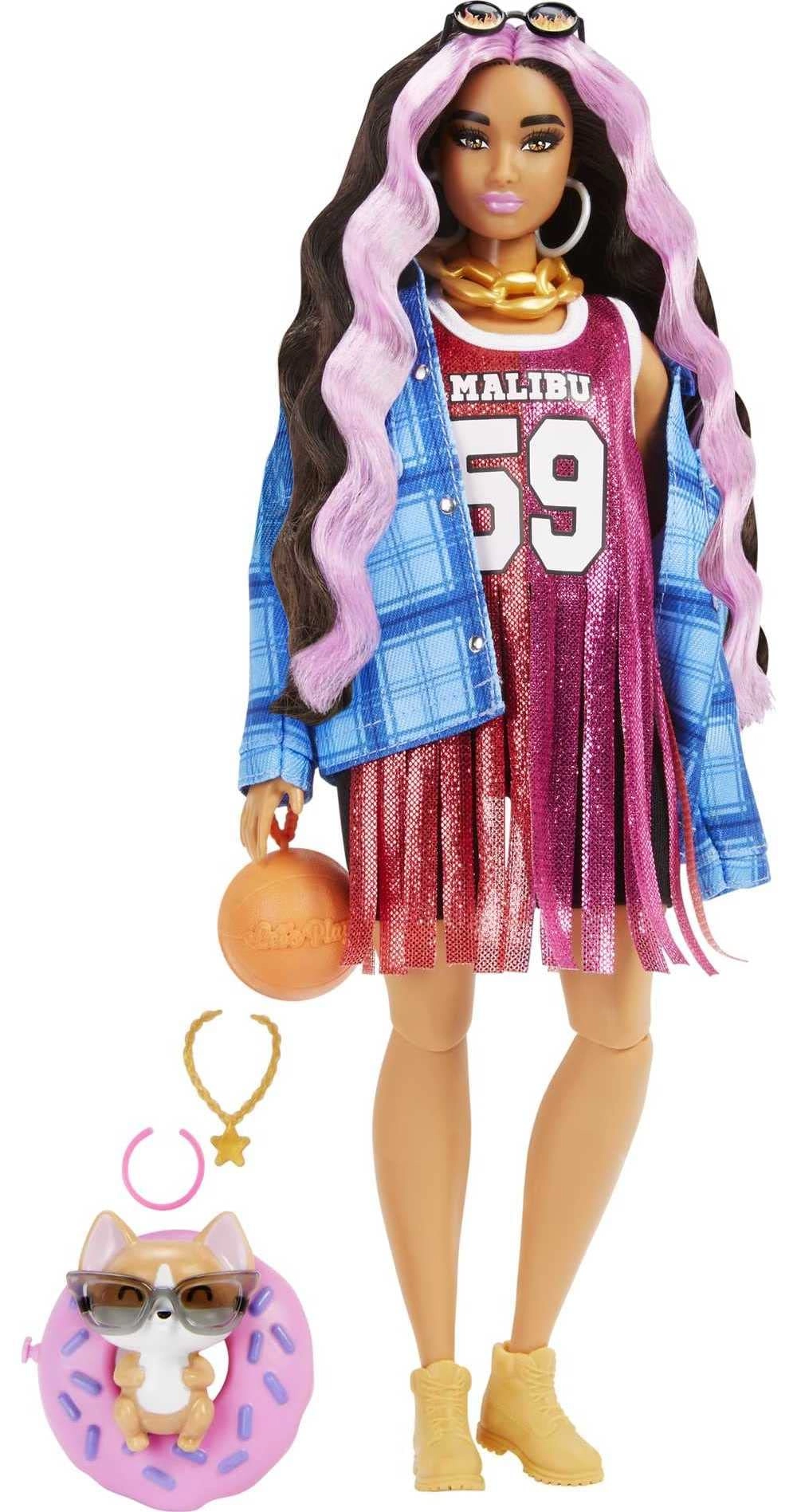 Barbie Extra Doll - 13 in Pet Corgi Ages 3+