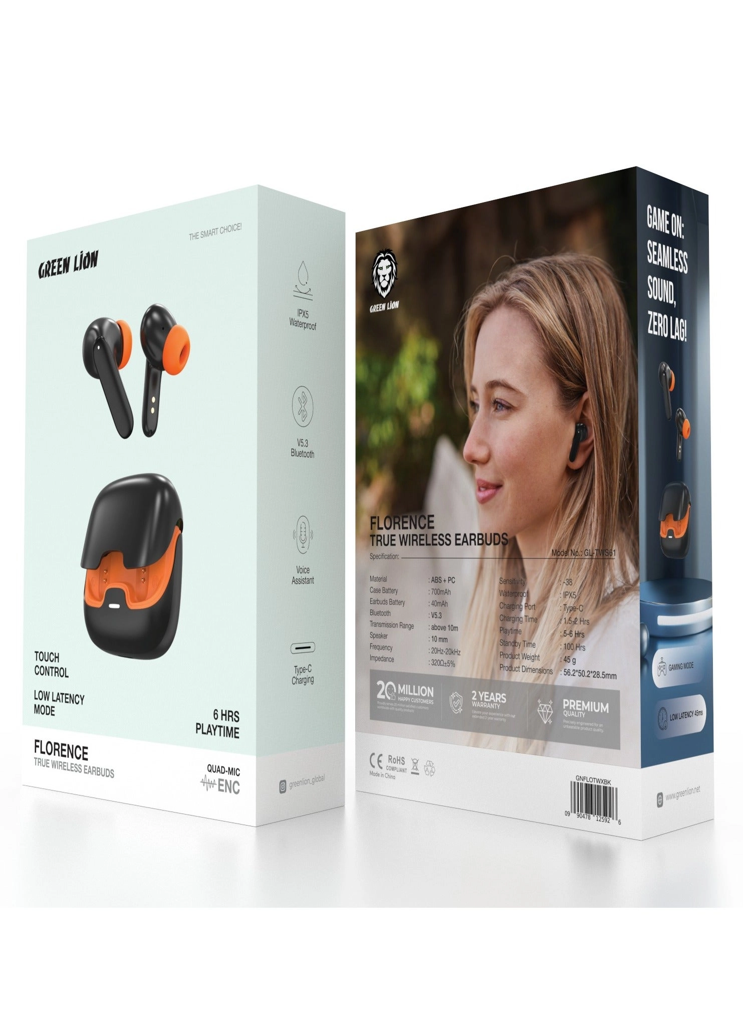 GNFLOTWXBK Wireless Earbud