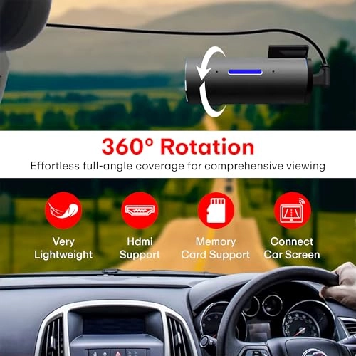 Smart Dashcam Pro X - 1296p 30FPS