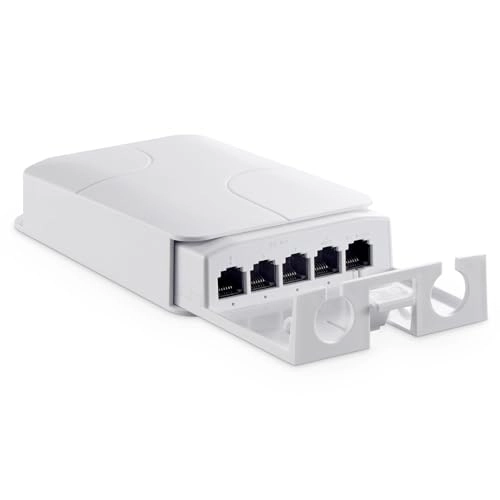 5 Port PoE Extender - 44-57 Vdc 90W/60W/30W 4 PoE out