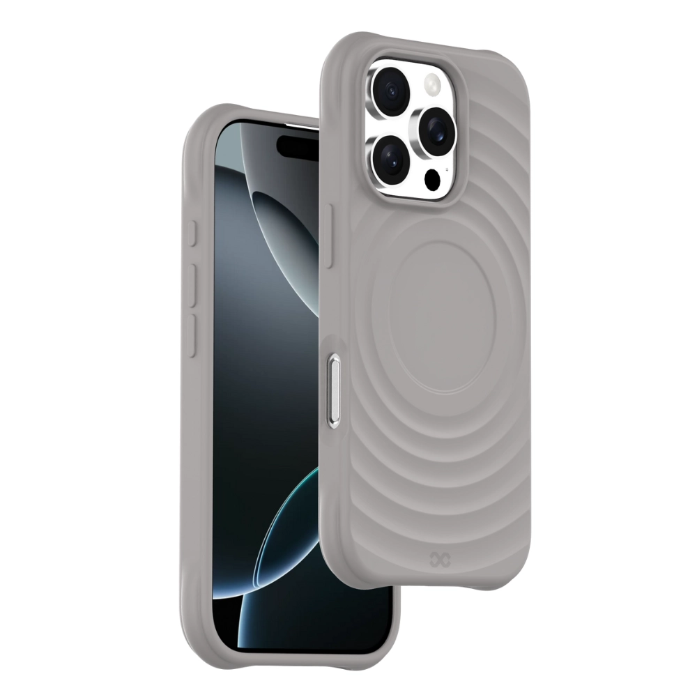 INFINYTY Quiver Ripple Silicone Case for iPhone 16 Pro