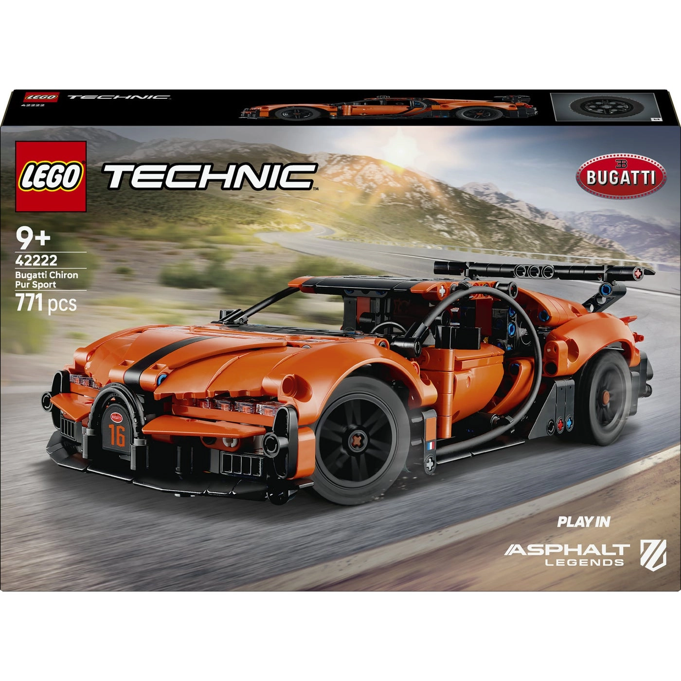 Technic Bugatti Chiron Pur Sport (42222)