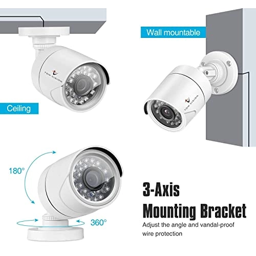 4CH DVR + Bullet Camera - 8pcs 1080P/2.0MP