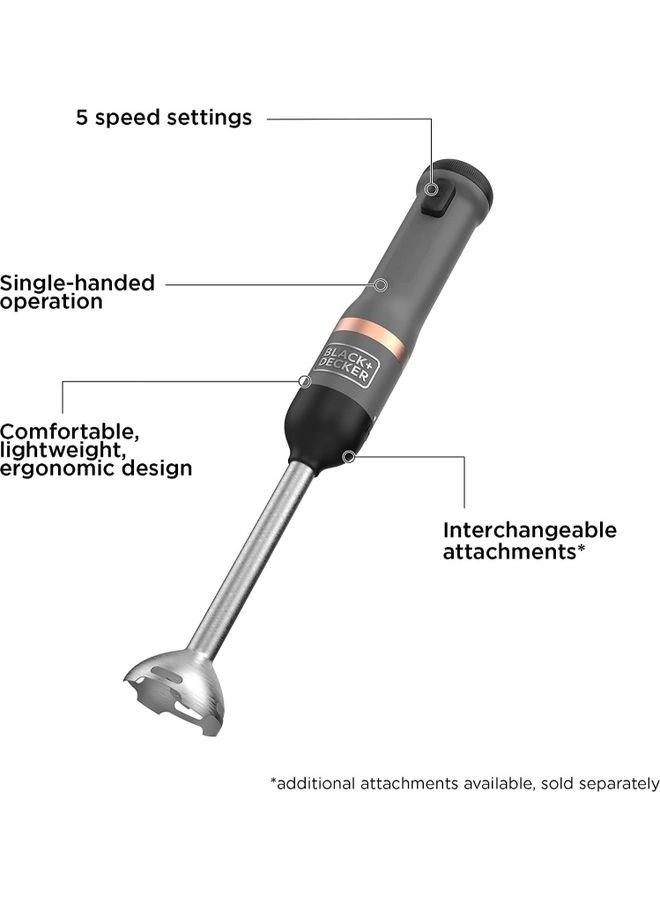 BCKM1016KSB-GB - Hand Blender With Measuring Cup Black/Silver