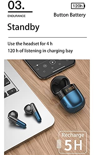 TWS Stereo Earphones - Wireless Earbud