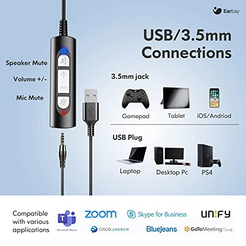 C382-USB3 Wired Headset