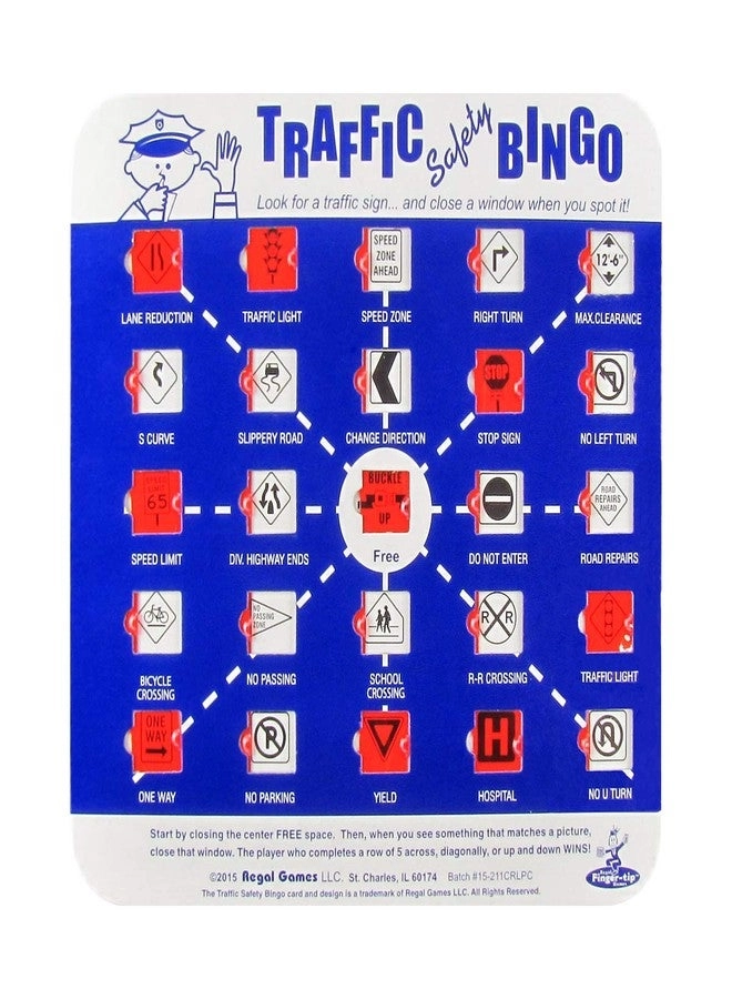 Traffic Safety Bingo