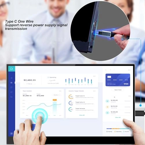 Portable Monitor - Denashh2zv0qwog3 15.6 Inch 2.5K