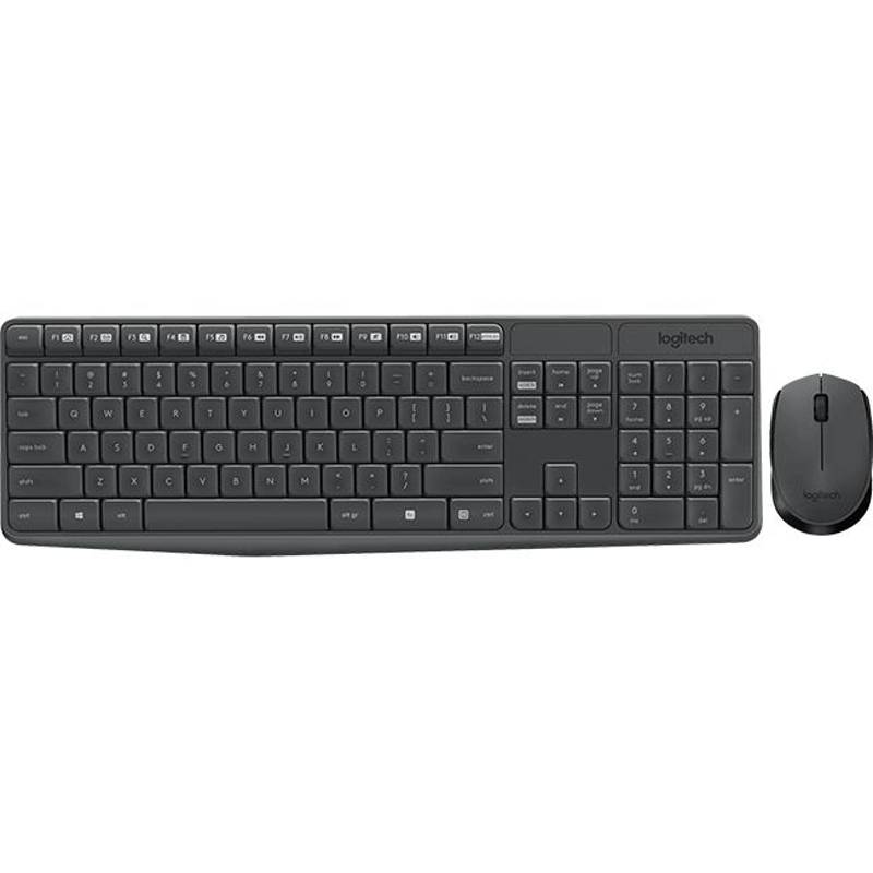 MK235 - Desktop (Keyboard and Mouse) Wireless (2.4 GHz RF)