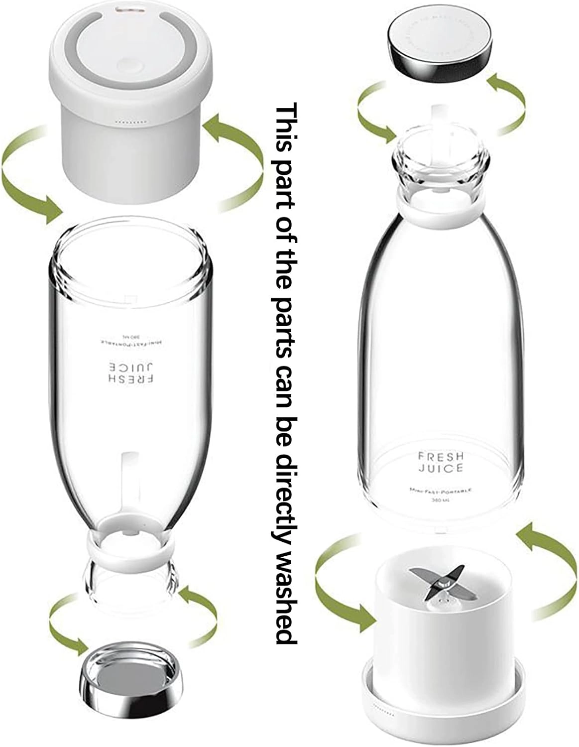 Portable Juice Maker Electric Blender - 350ML