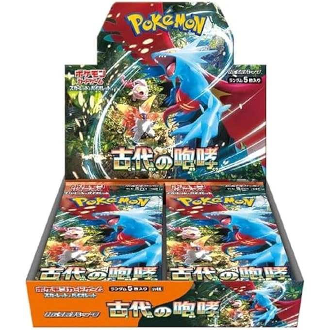 Scarlet & Violet Expansion Pack Ancient Roar Booster Box - Japanese 30pcs