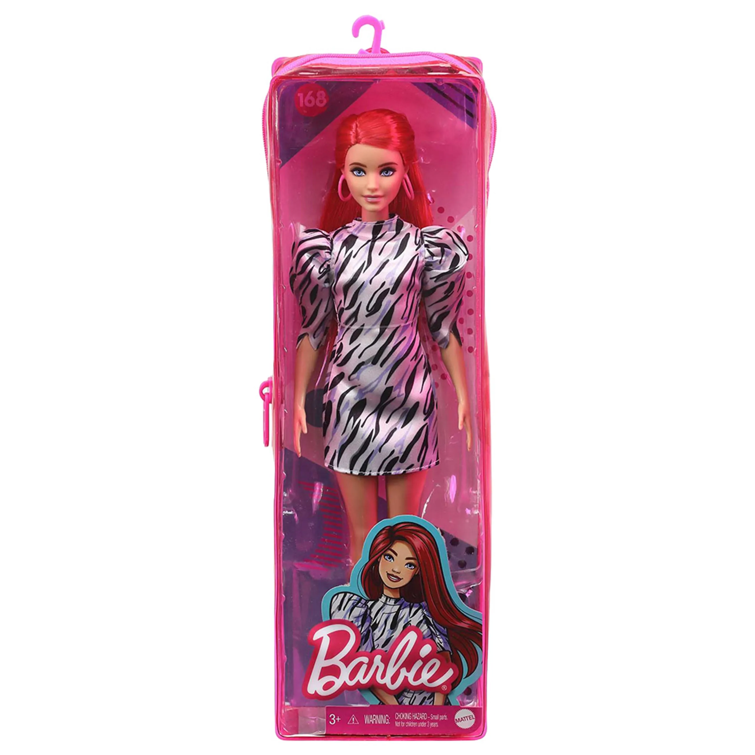 Barbie Fashionistas - Vinyl Short Red Hair Ages 3+