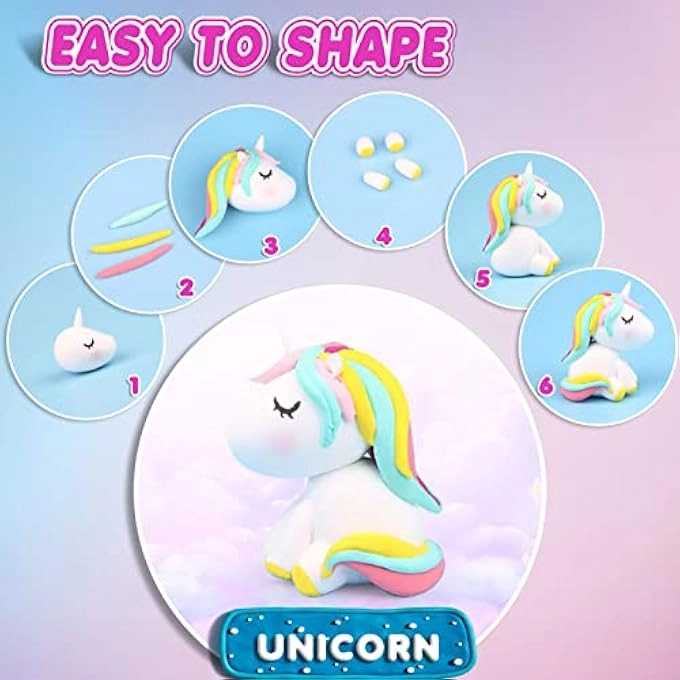 Magic Clay - 3+ years 24 colors