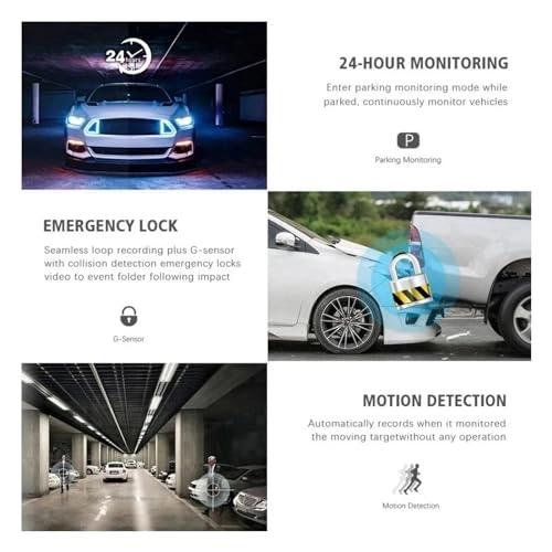 3 Channel Dash Cam - 1080P