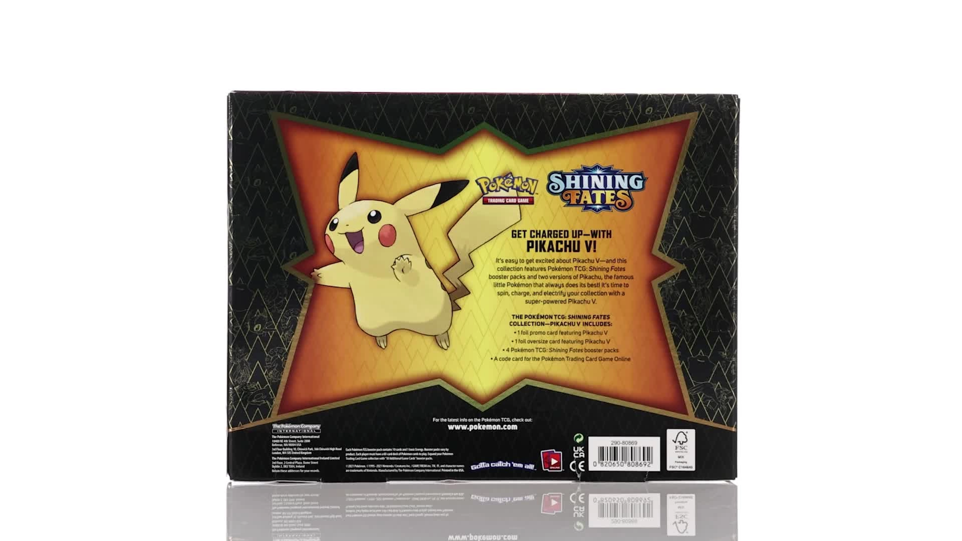 Shining Fates Pikachu V