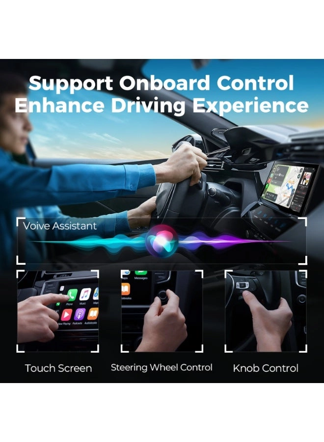 2-in-1 Wireless CarPlay and Android Auto Adapter