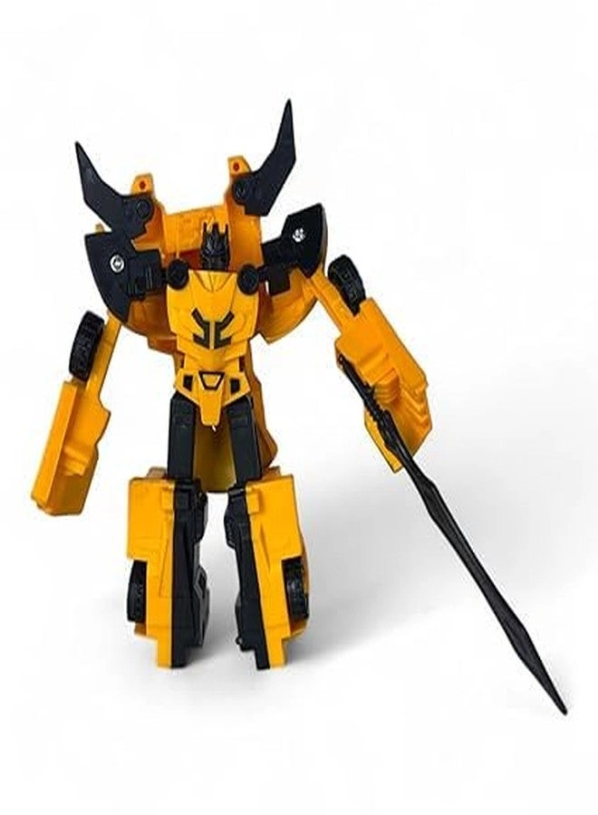 Transcops (Set of 2) - Robot to Car & Car to Robot Yellow & Blue