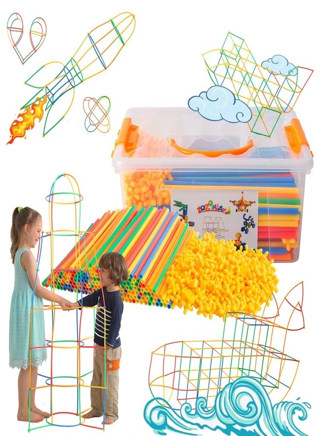 ZOZOPLAY Straw Constructor - 400 pieces