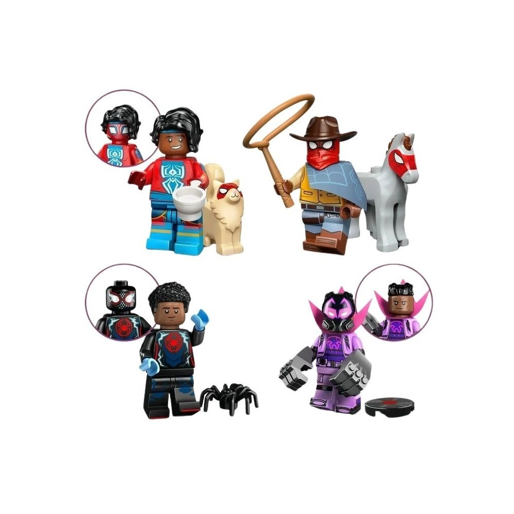 LEGO Minifigure Series Spiderman Across The Spiderverse 71050 (6526894) 8 pcs