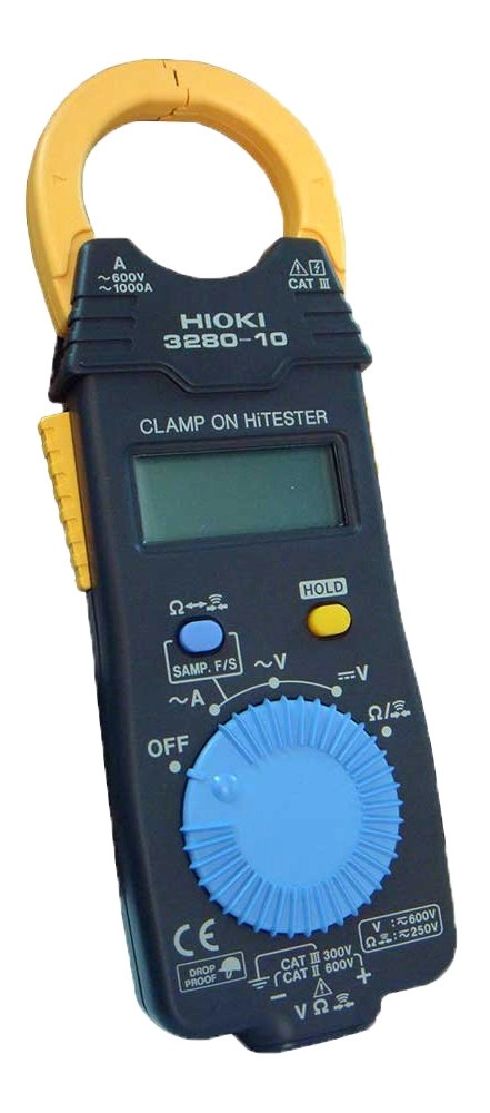 Hioki 328010 FMI - Digital Clamp On Meter AC Only