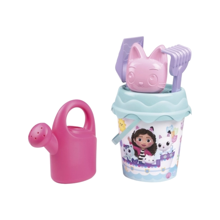 Gabby's Dollhouse Beach Bucket Playset - Light Blue 3+