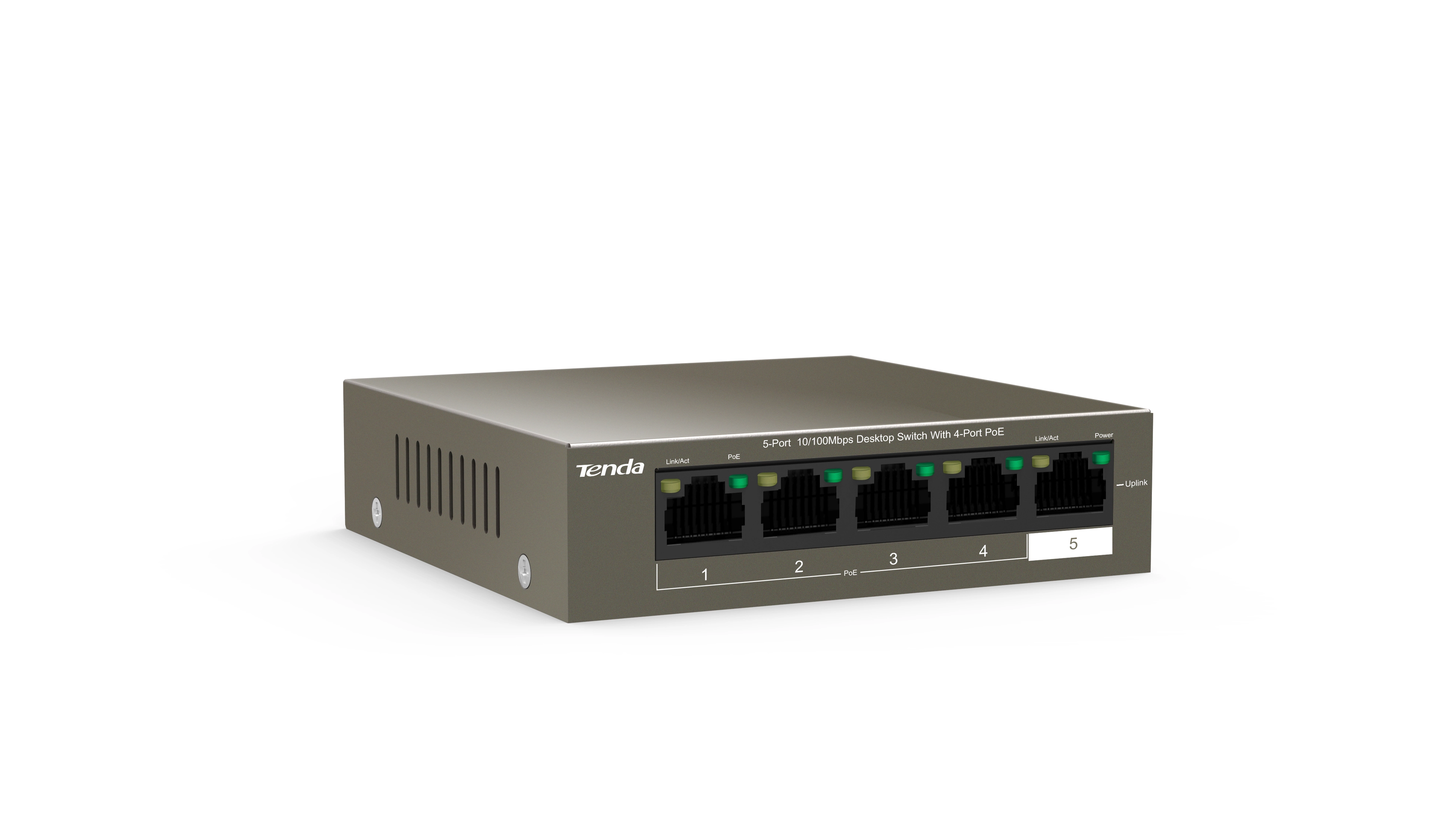 TEF1105P-4-63W - 5-ports