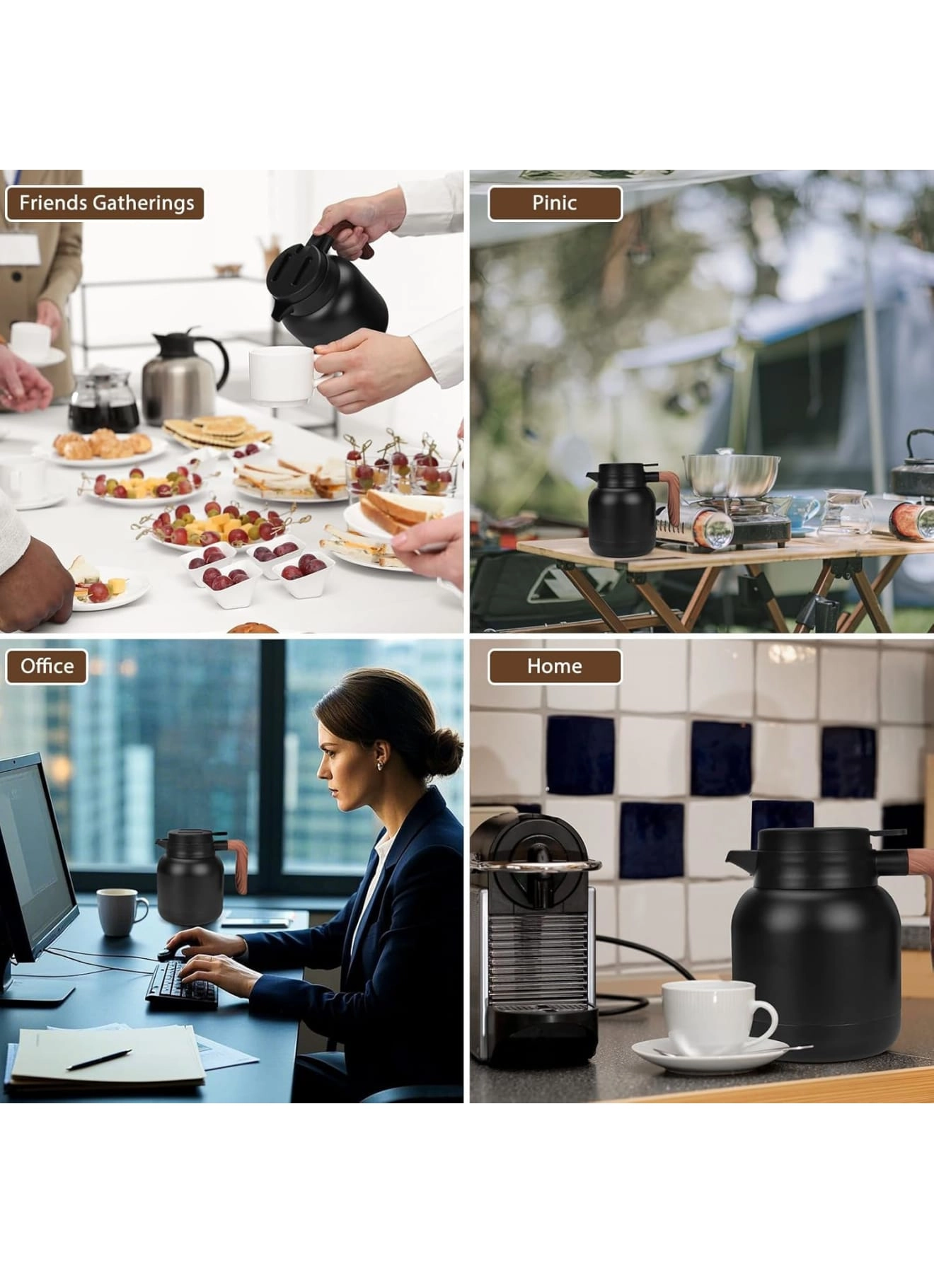 Thermal Coffee Carafe - 1.2L