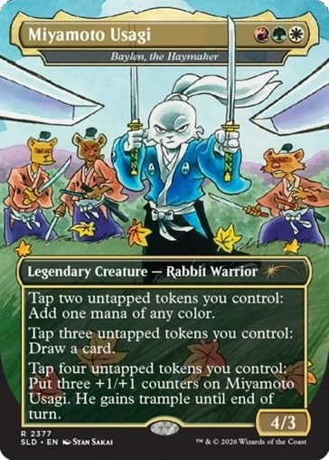 Secret Lair Featuring Stan Sakai - 5pcs