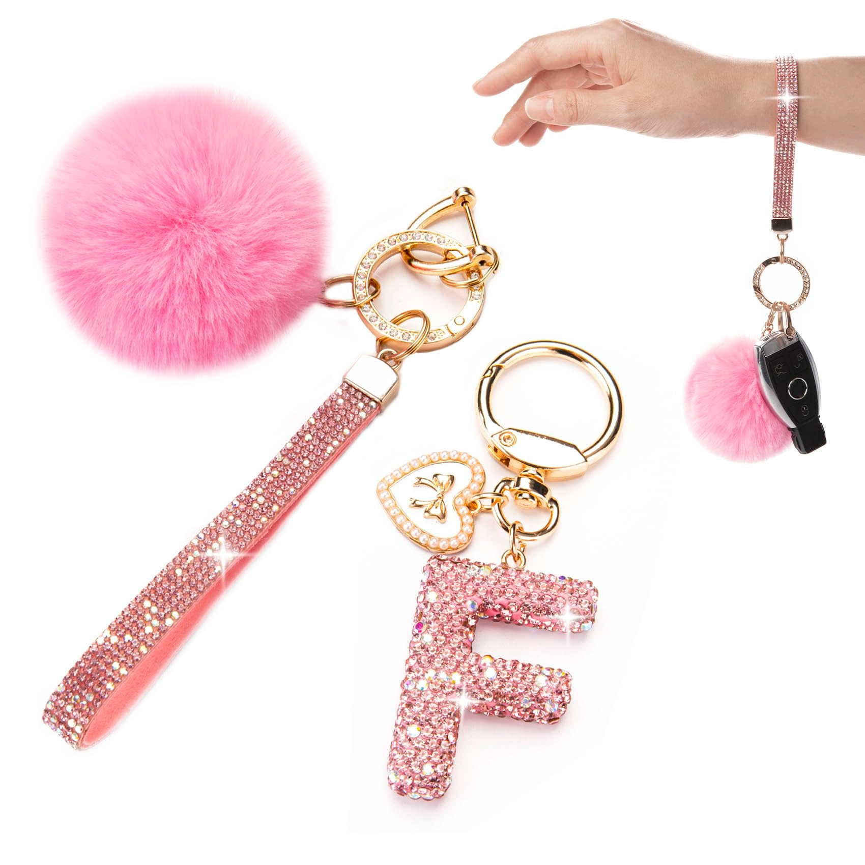 Initial Keychain - Letter