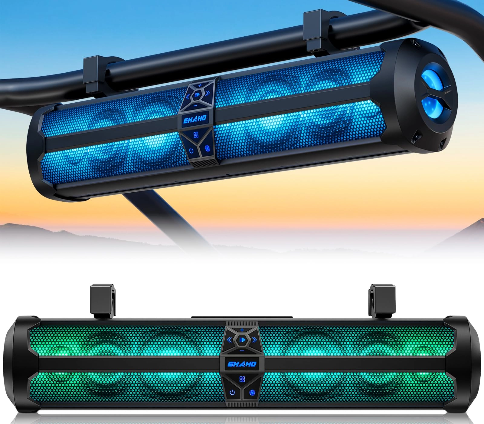 ehaho Rumble-X Series UTV Sound Bar - 8 Speakers