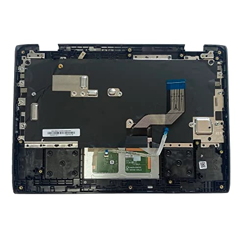 300E 2nd Gen AST - Replacement Laptop Upper Case Palmrest Non-Backlit Keyboard Assembly Black