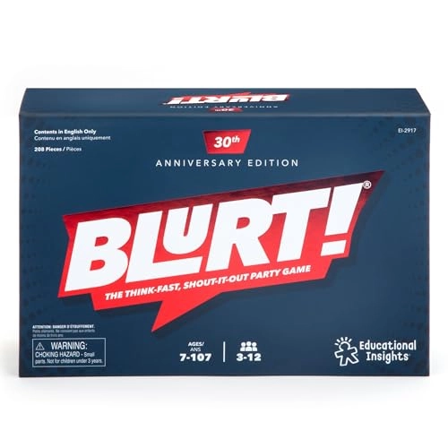 Blurt! - 7 years and up