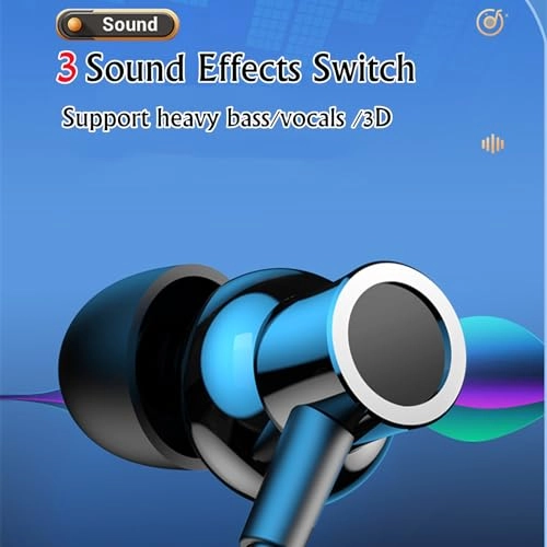 Bluetooth Headphones Neckband Wireless Earbud