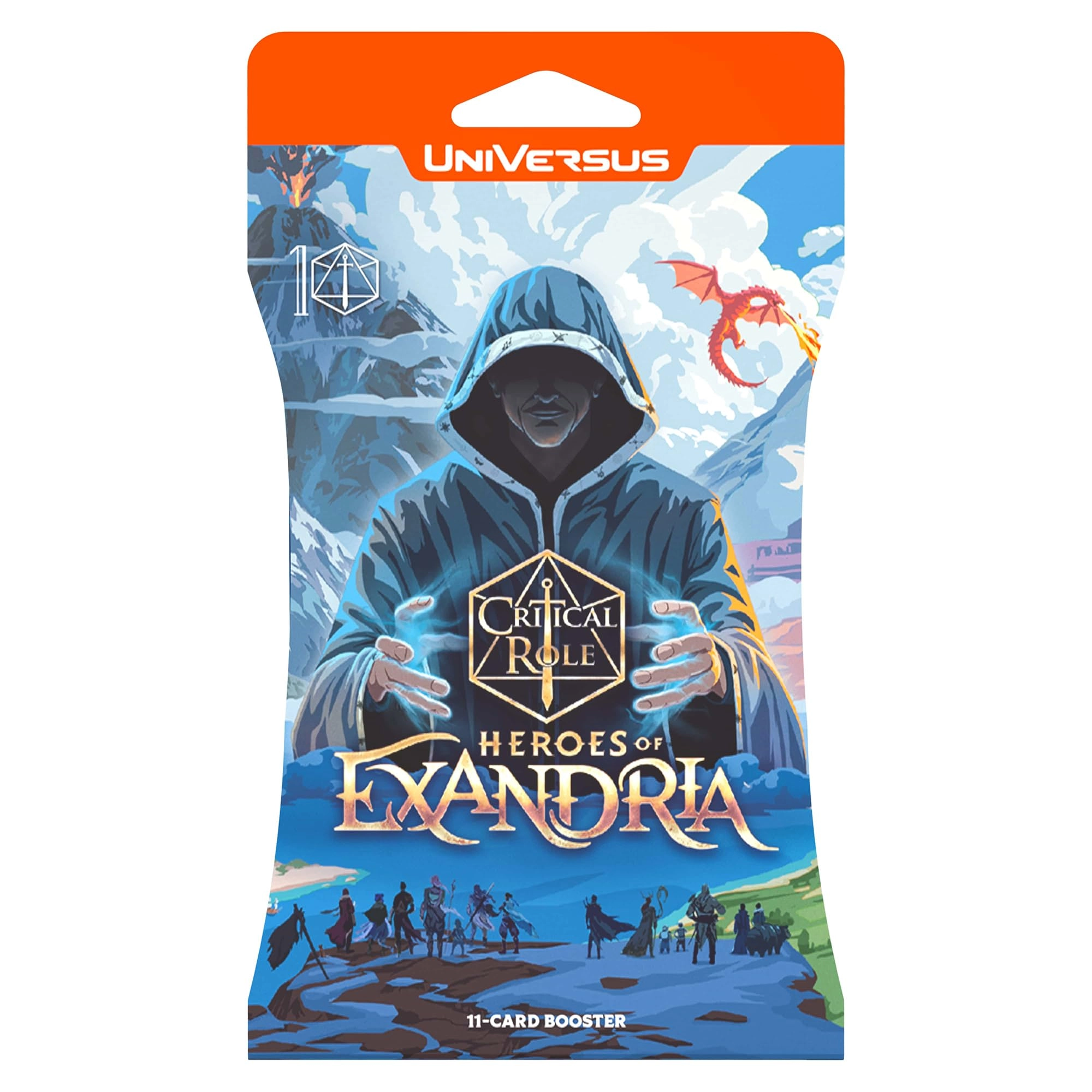 UniVersus Critical Role: Heroes of Exandria - Booster Pack 11 Card Hanging Pack