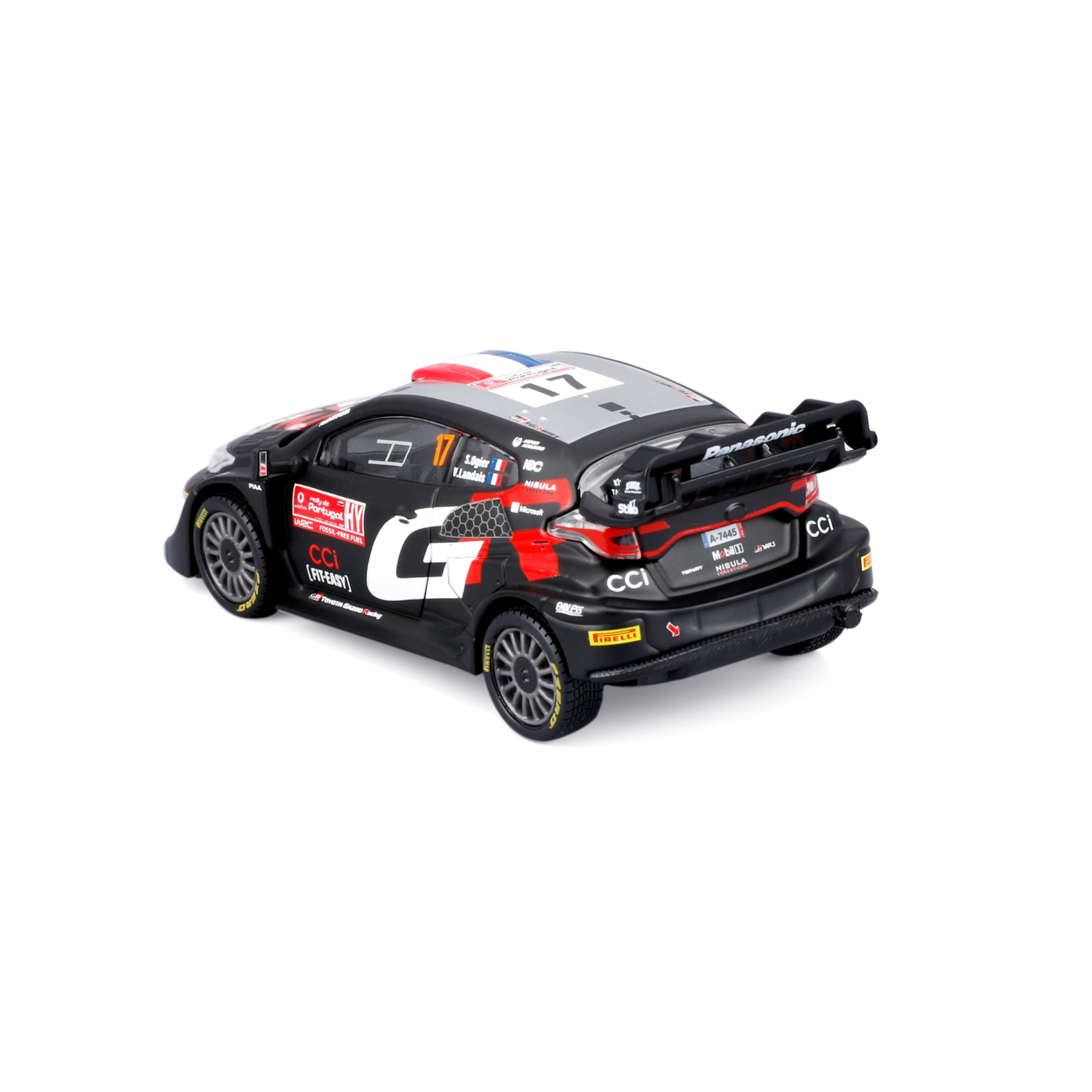 Toyota GR Yaris Rally1 Hybrid #17 - resin 1:43