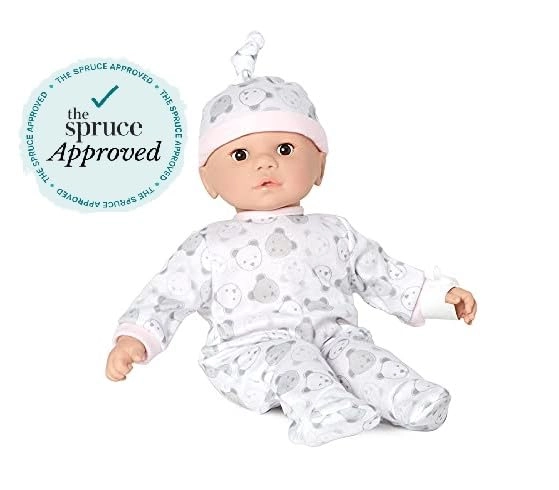 Adoption Day Baby Girl Doll - 14" Light Skin Brown Eyes